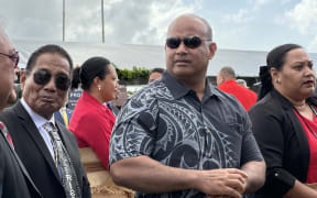Nauru President David Adeang at the opening of the 53rd Pacific Islands Forum Leaders' Meeting in Nuku'alofa, Tonga. 25 August 2024