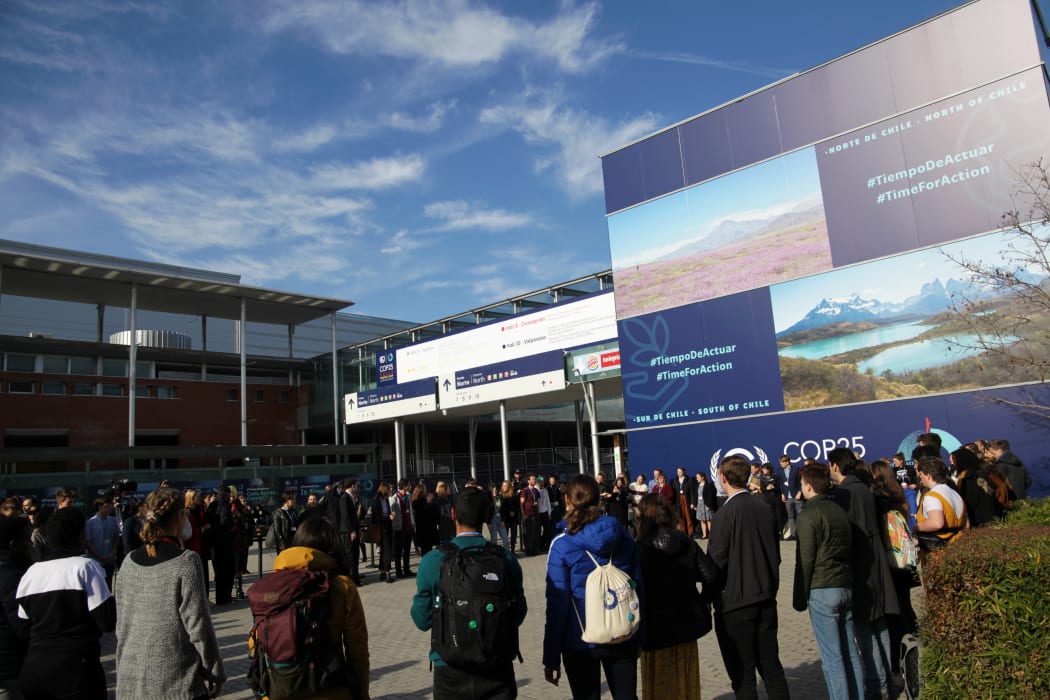 The Feria de Madrid convention centre, in Spain, where COP25 negotiations have been taking place.