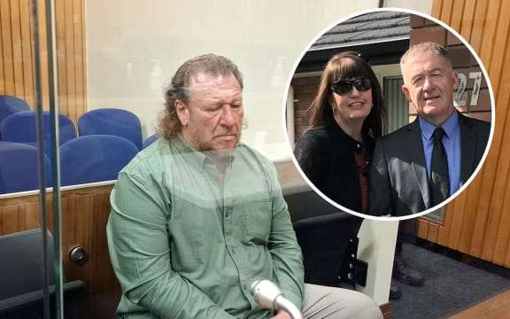 Mark Gregory Kimber was found guilty by a jury on manslaughter charges after he hit pedestrians Karen and Geoffrey Boucher with his motorbike.