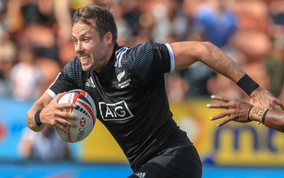 Tim Mikkelson scored his 200th international try for the All Black Sevens.