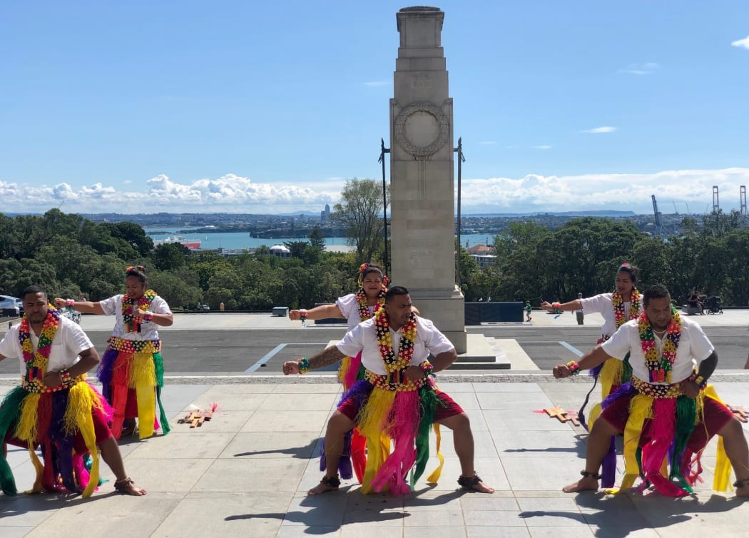 The Wallis and Futuna group perform at Auckland Museum.