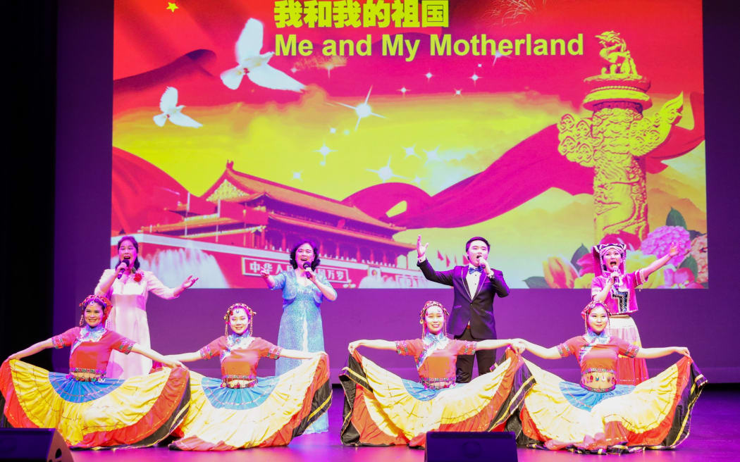 Members of the Oriental Voices Choir