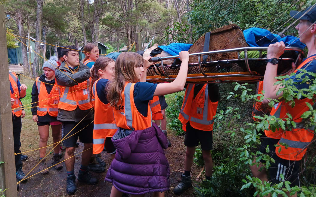 Youth Search and Rescue in operation.