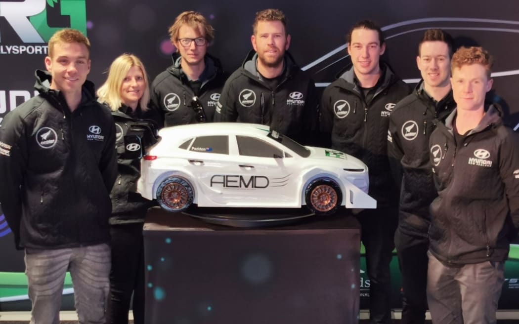 Hayden Paddon hopes to have a prototype EV rally car up and running by April.
