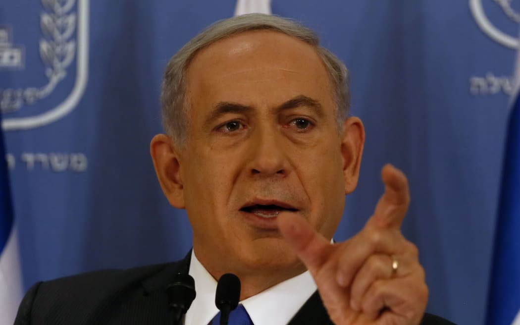 Benjamin Netanyahu, said Israel will not give in to international pressure to halt its campaign in Gaza.