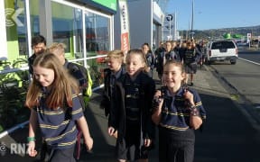 Otago Peninsula bus route change protest hits the streets