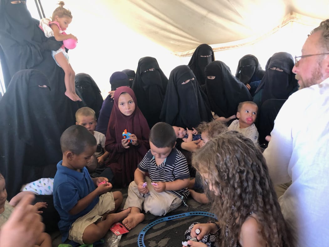Al-Hawl refugee camp. Syria