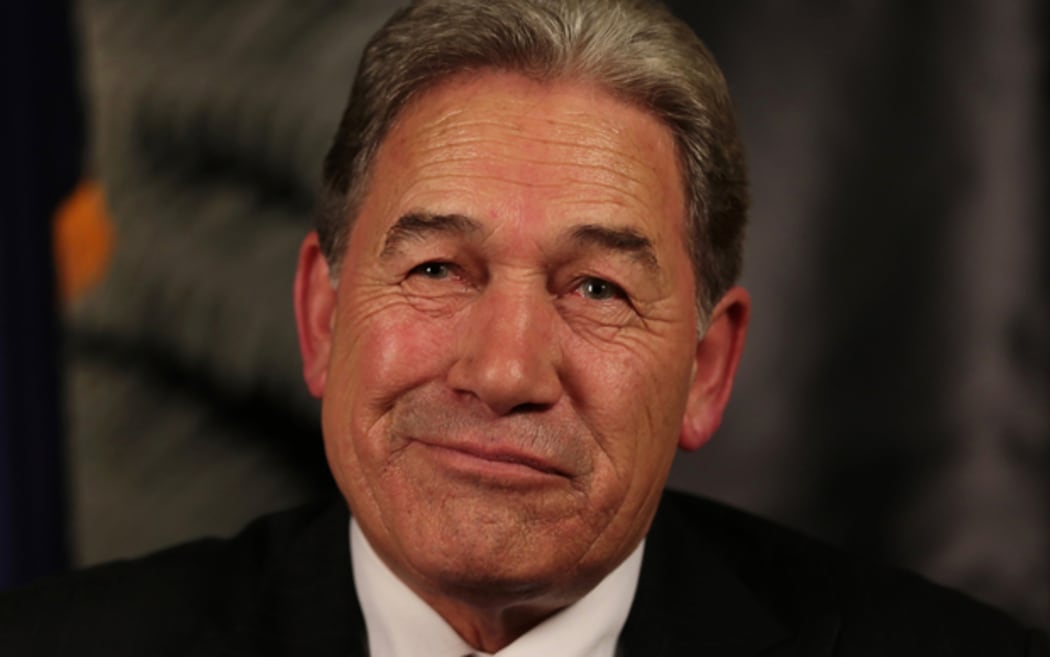 Winston Peters, New Zealand First leader