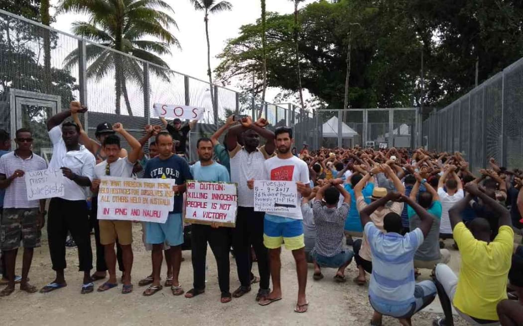 Day 35 of Manus protest.