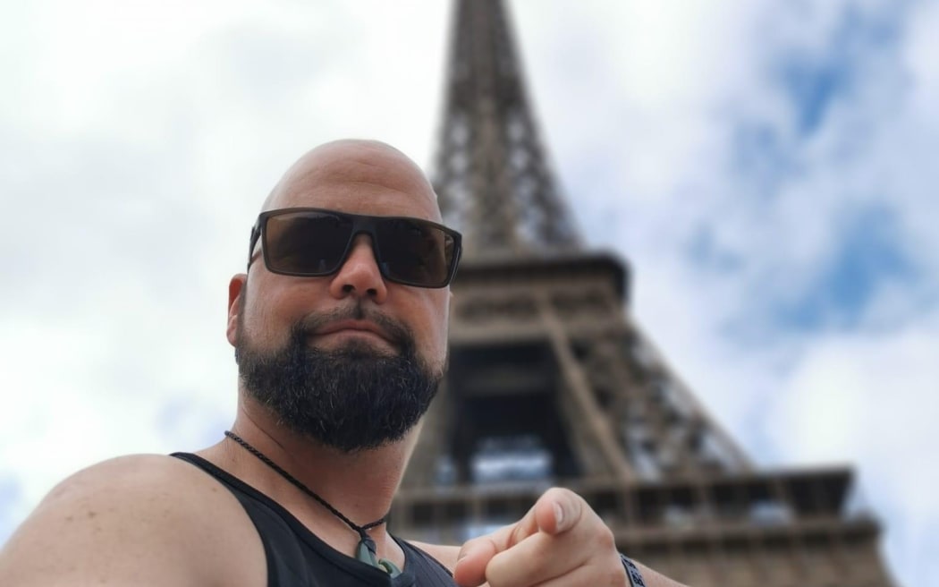 Patrick Mahar in France, 2023.