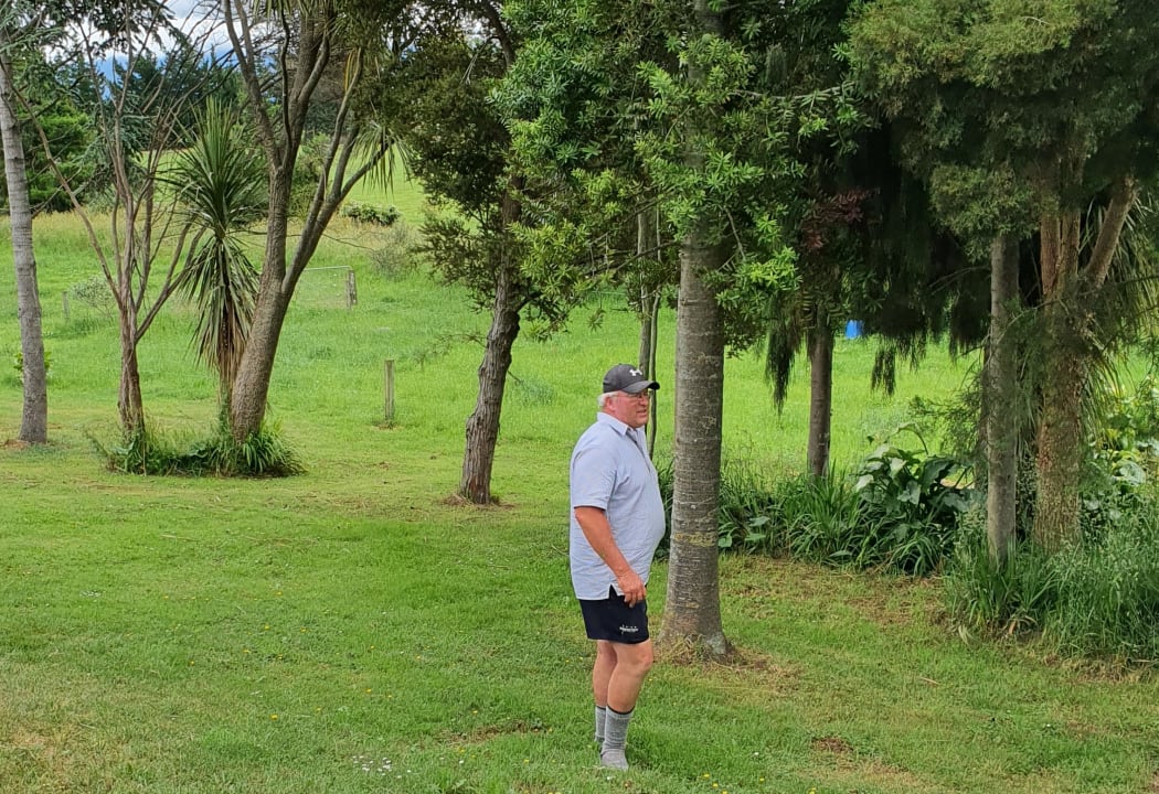 Dairy farmer Stu Weatherstone