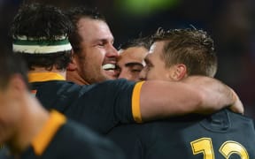 The Springboks and Sharks hooker Bismarck du Plessis.