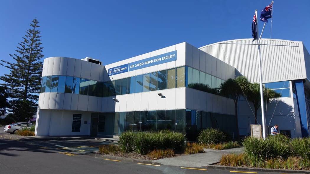 The Air Cargo Inspections Facility building where suspicious goods are tested and drugs safely extracted