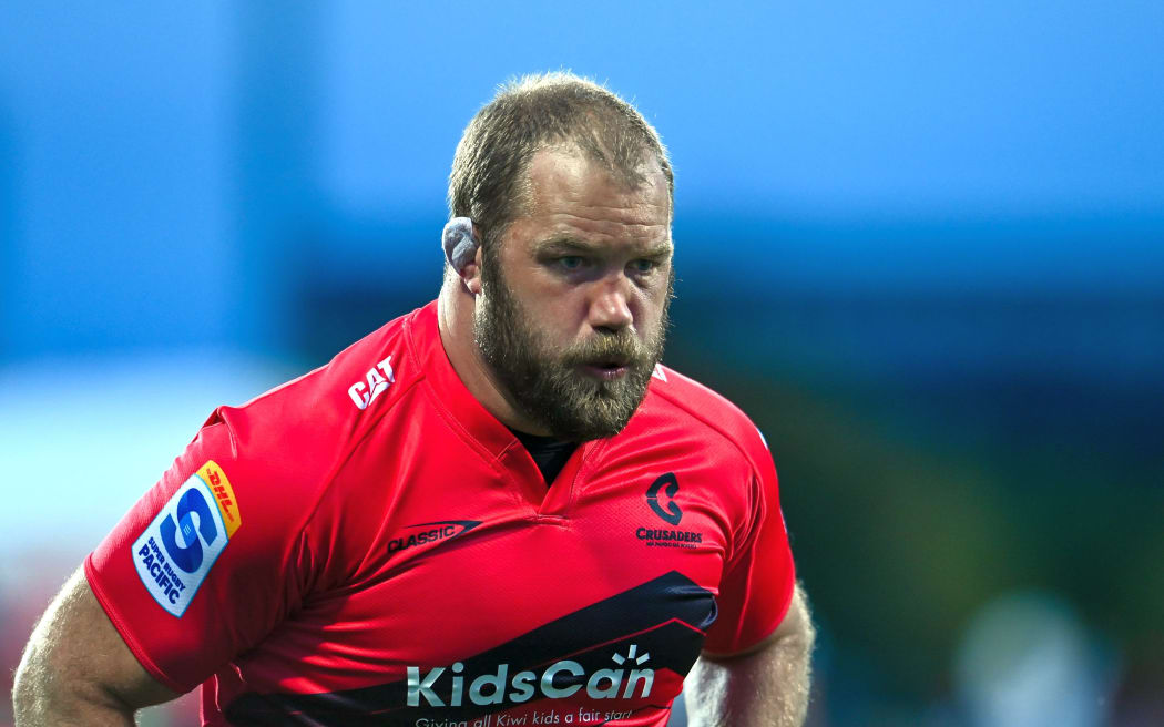 Crusaders prop Owen Franks.
