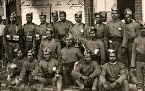 Kanak soldiers in World War One