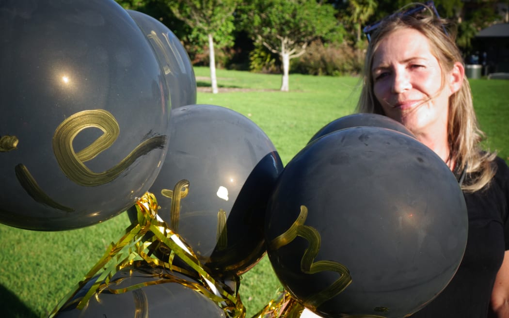 More than 1000 people attend a community vigil at Coronation Park in Tauranga on Thursday, 29 January, 2026, in the wake of the Mt Maunganui landslide.