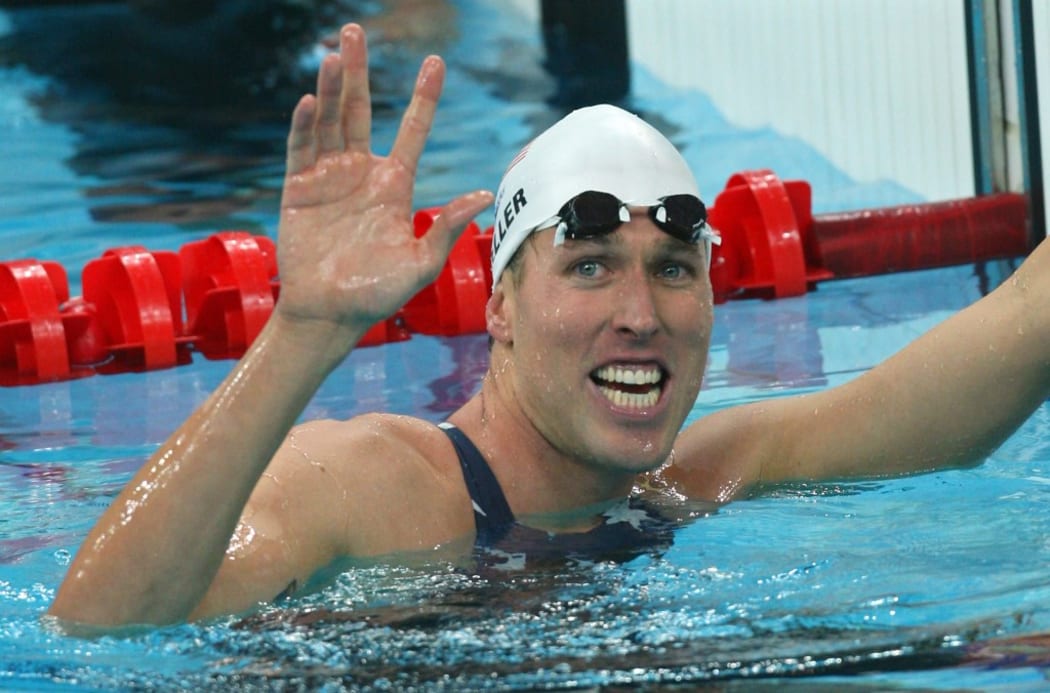 US swimmer Klete Keller.