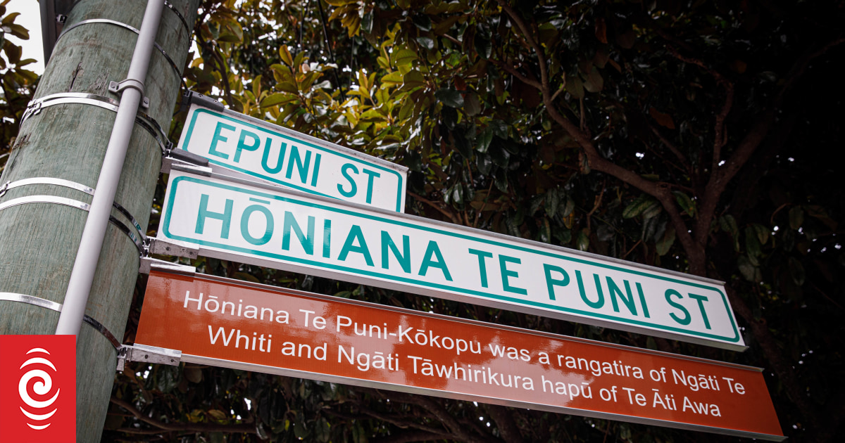 Wellington City Council corrects Epuni Street to Hōniana Te Puni Street