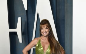 Jane Seymour attends the 2022 Vanity Fair Oscar Party following the 94th Oscars at the The Wallis Annenberg Center for the Performing Arts in Beverly Hills, California on March 27, 2022.