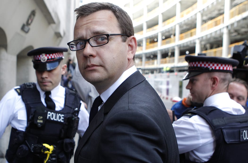 Andy Coulson arriving at the Old Bailey on Friday.
