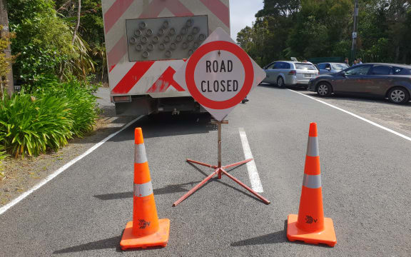 Scenic Drive has been closed due to the police search for Grace Millane's body.