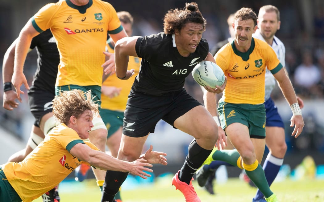 All Blacks winger Caleb Clarke