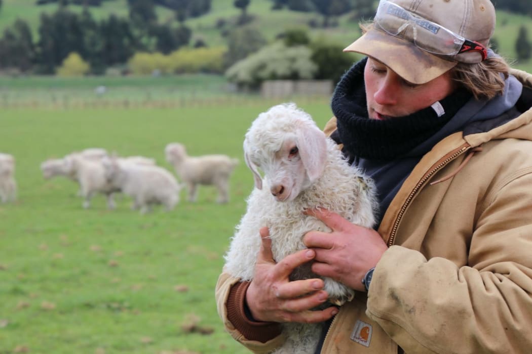 Hadley Boyle, who will be the fourth generation of his family to farm on Evertree.