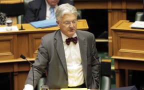 280114. Photo Diego Opatowski / RNZ.Peter Dunne speaking at Parliament.