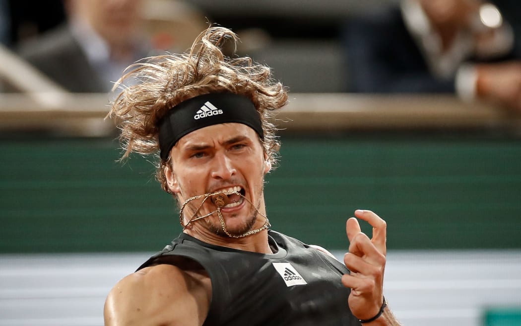 German tennis player Alexander Zverev.