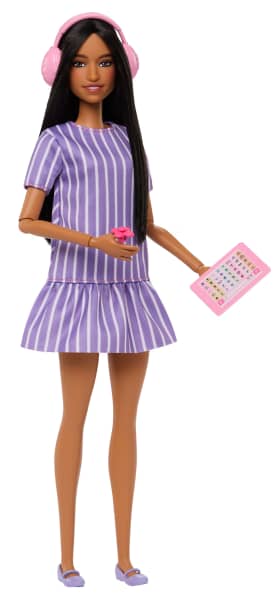 The autistic Barbie doll.