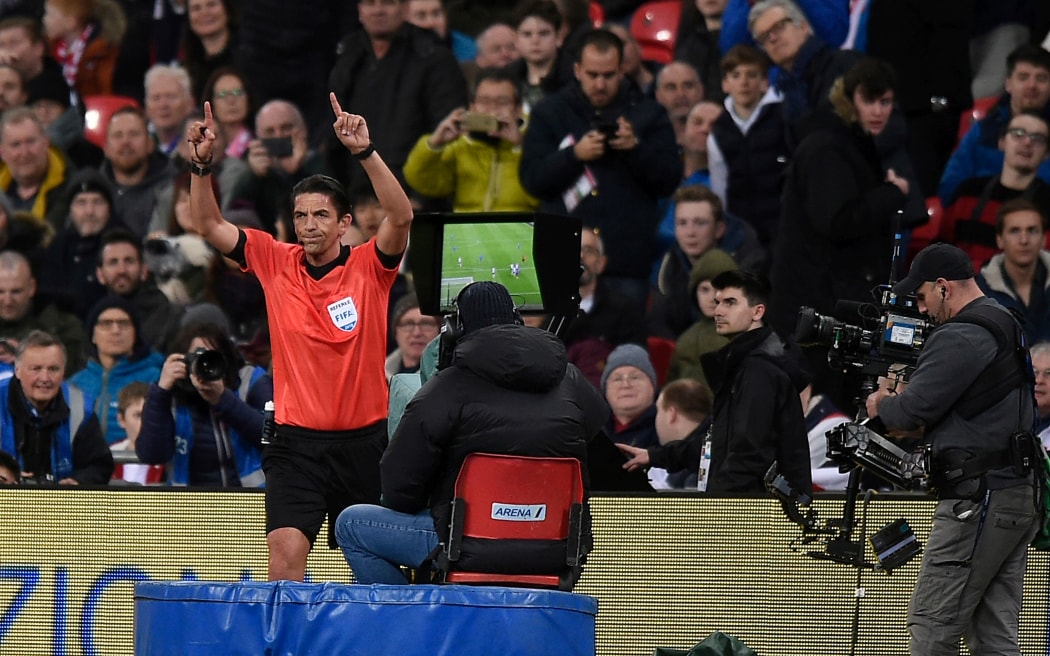 Fifa football VAR system.
