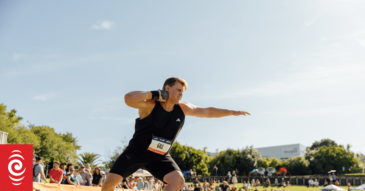 Leichtathletik: Jacko Gill gewinnt spannendes Kugelstoßduell gegen Rivalen ...