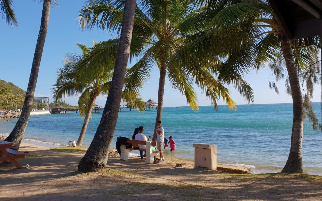 Anse Vata beach in Noumea