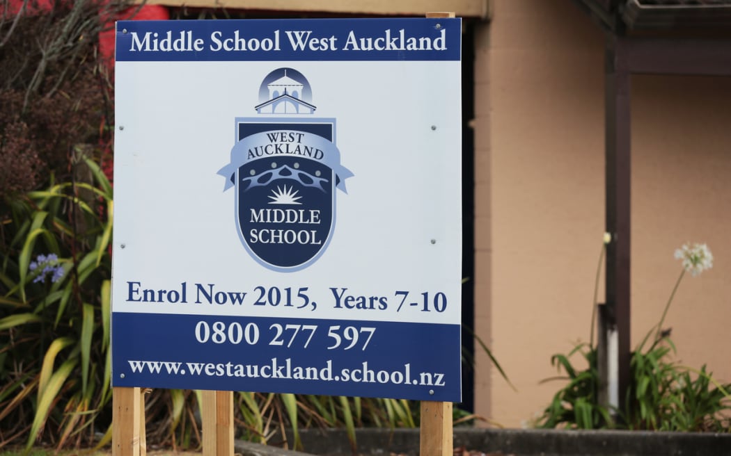 Middle School West, Auckland.