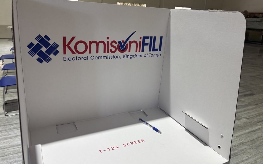 Longolongo polling station, Tongatapu 1 constituency, Nukualofa, Tonga. 20 November 2025