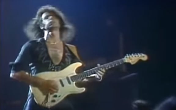 Deep Purple's Richie Blackmore plays Ode to Joy.