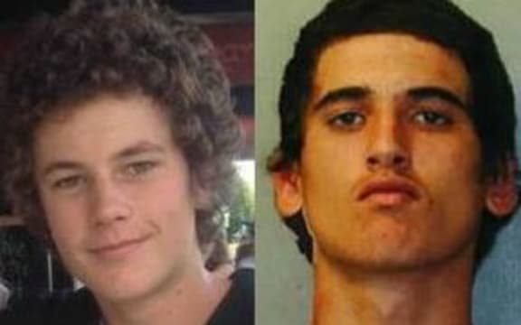 Leonard Nattrass-Berquist, left, and Beauen Wallace-Loretz