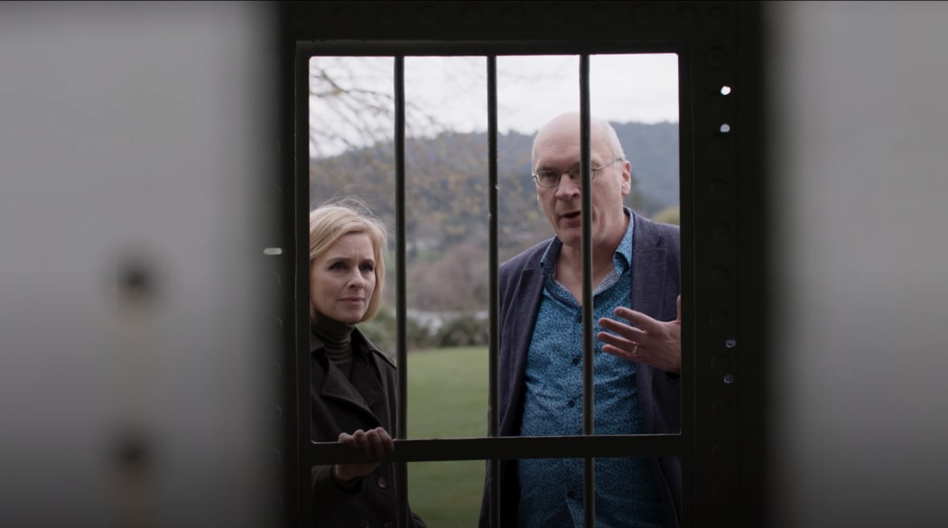 Dr Vincent O'Malley and Mihingarangi Forbes