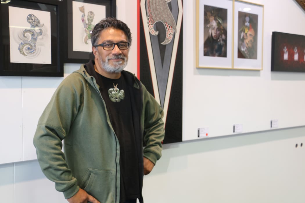 Artist Nick Tupara