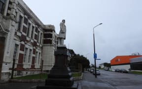 Unsympathetic developments alongside existing heritage building areas was a primary reason the new West Coast one district plan developed an urban development guide line.
Here, Seddon House, the historic former Government Building in Hokitika is now juxtaposed with the linear bright organ block of the recently built Hokitika Mitre 10. The former government building is about to be redeveloped in a $22m restoration for the Department of Conservation.