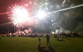 Timaru fireworks for NY 2024/5