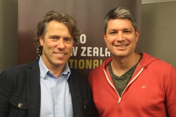 John Bishop and Jesse Mulligan