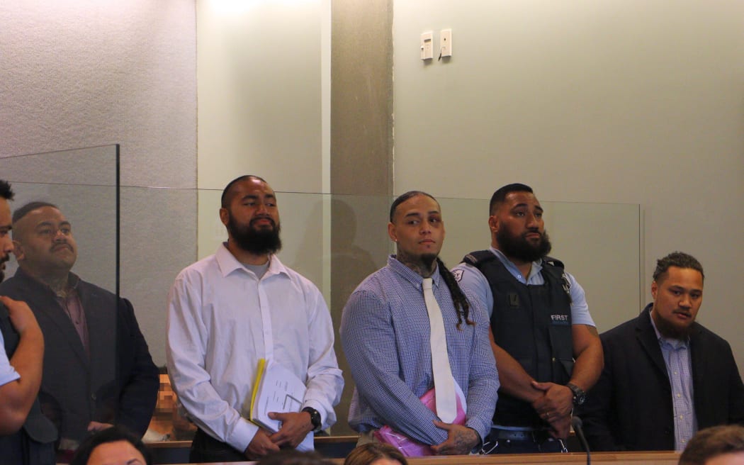 From left to right: Tevita Matangi Fangupo, Toni Rajendra Finau, Tevita Sitanilei Kulu, Halene James Ikiua.