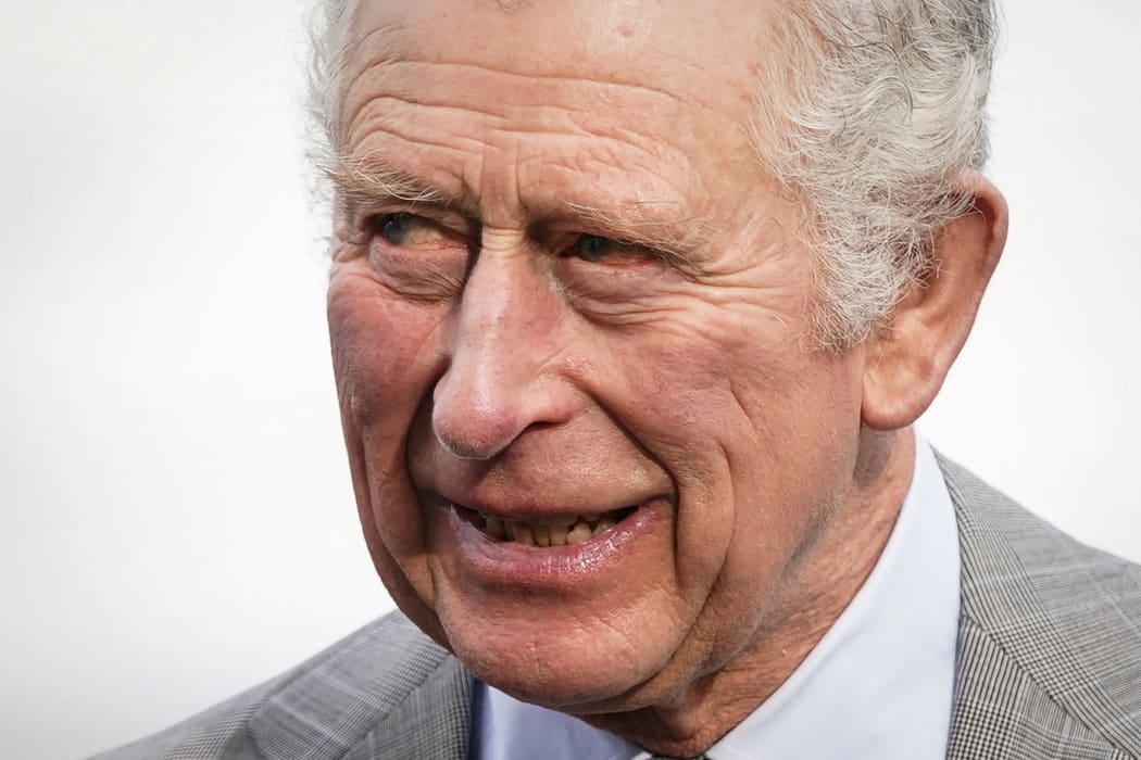 Britain's Prince Charles, Prince of Wales reviews the guard of honour upon his arrival at the Historic Dockyard Chatham, in Chatham, on February 2, 2022, during a visit in Kent. (Photo by Gareth Fuller / POOL / AFP)
