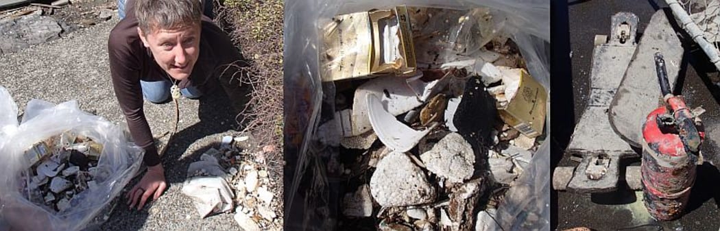 People cleaning the shoreline at the waterfront found everything from bottles and plastic bags, to large amounts of polystyrene and bits of plastic, while numerous skateboards and a fire extinguisher were among the rubbish found on the sea floor.