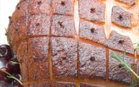 Apple Spice Glazed Ham