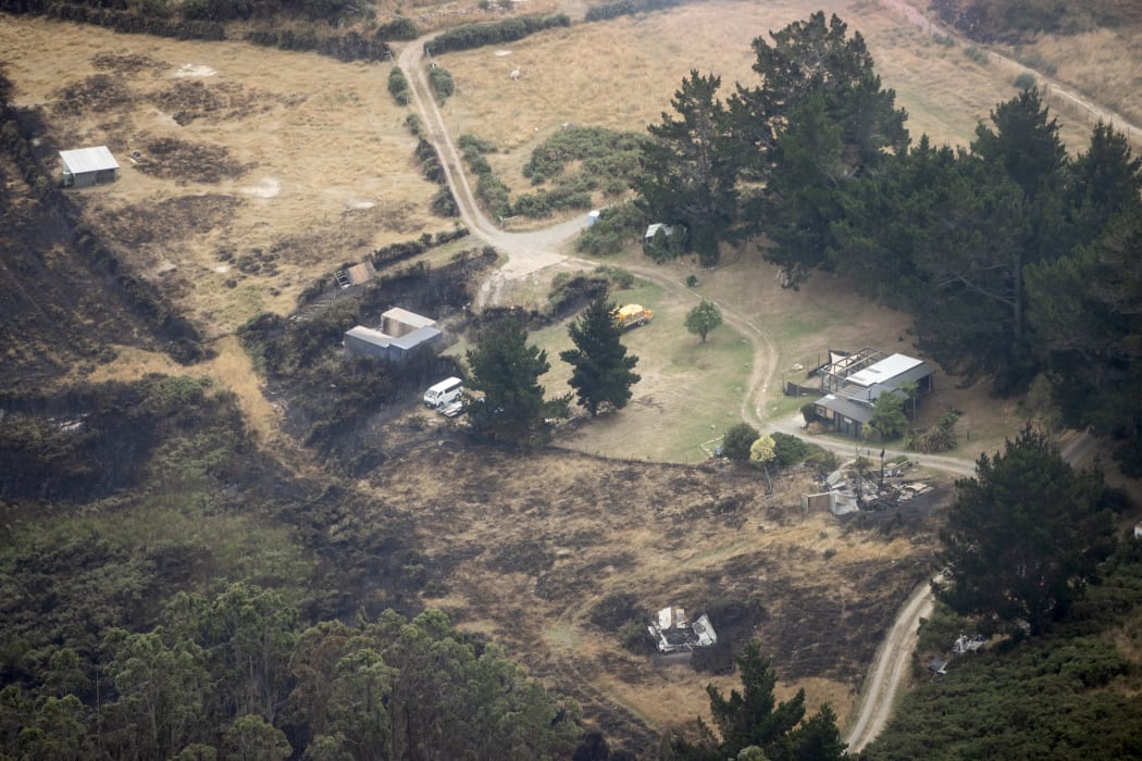Firefighters a battling a 630 hectare fire in the Port Hills near Christchurch after it broke out on 14 February 2024. The fire remains uncontained and evacuations have taken place for nearby residents.