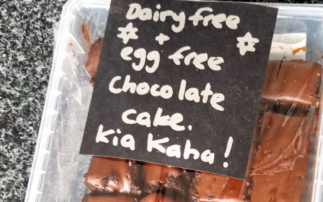 Home baking is being distributed to those affected by flooding in the Nelson region by The Big Bake Up.