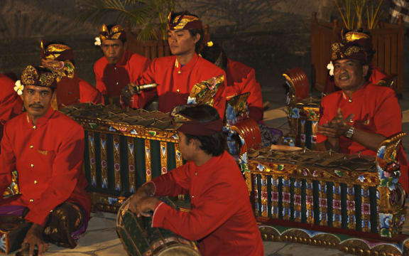 Bali musicians