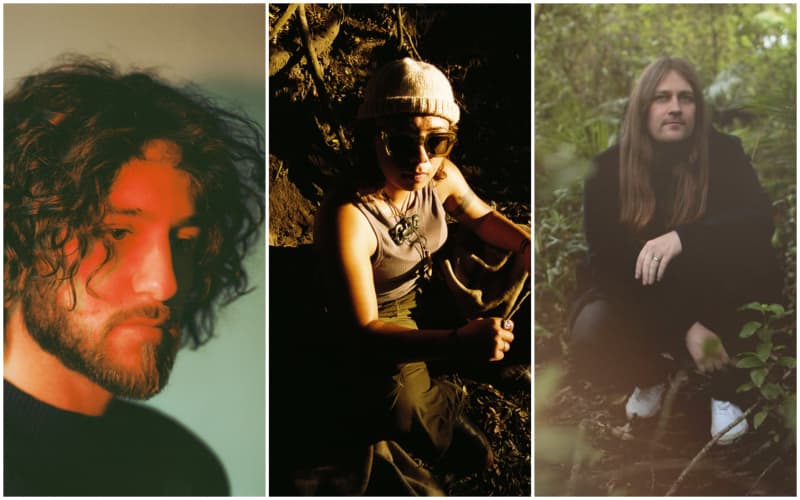 From left: Serebii, MĀ’ and Tom Lark